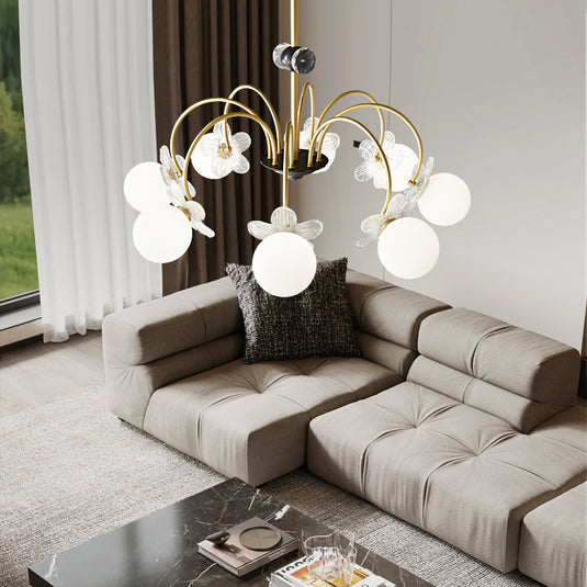 Image Bubble Flower Chandelier