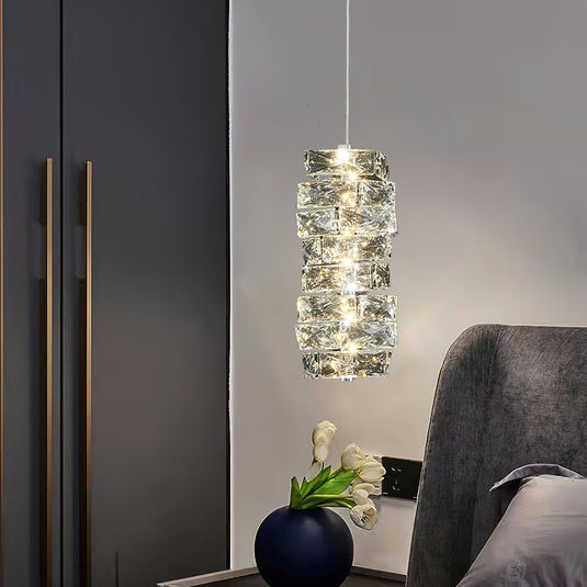 Image Dislocatie Kristallen Hanglamp