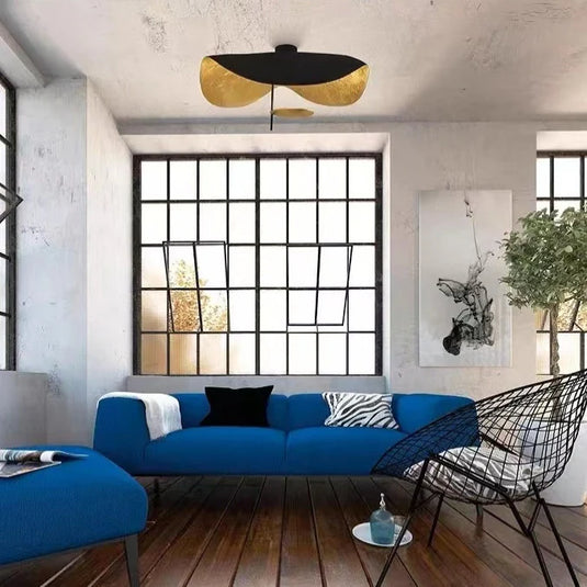 Image Plafonnier Gold Wave