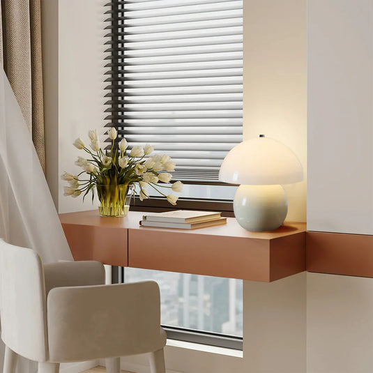 Image Paddenstoel keramische tafellamp