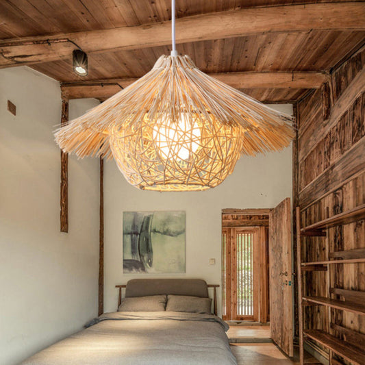 Embellish Your Home with the Grass Hat Pendant Light