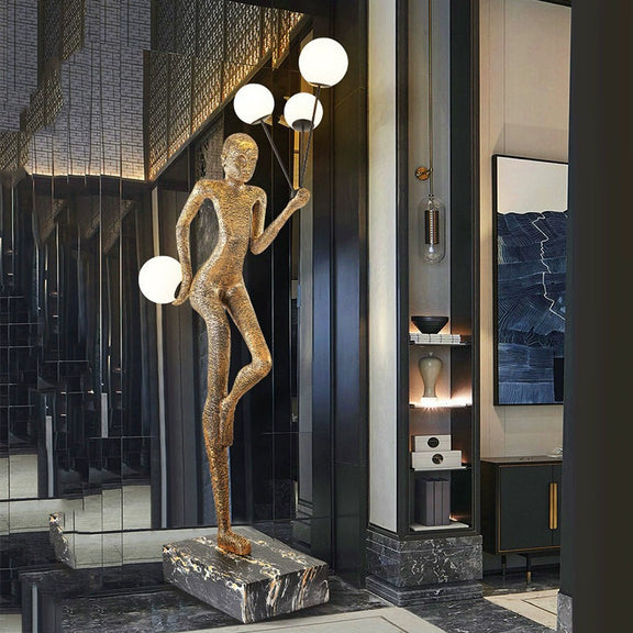 Acrobatic Sculpture Floor Lamp 4