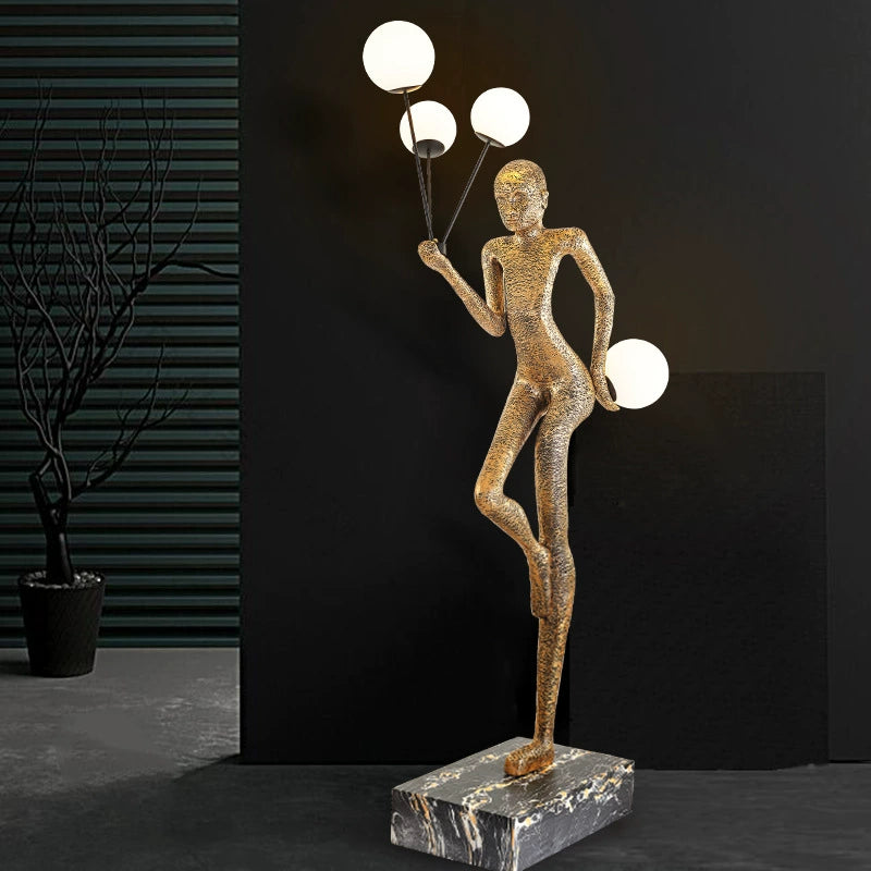 Acrobatic Sculpture Floor Lamp 7