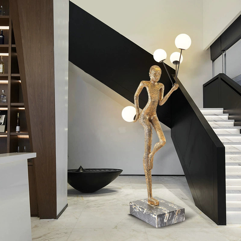 Acrobatic Sculpture Floor Lamp 8