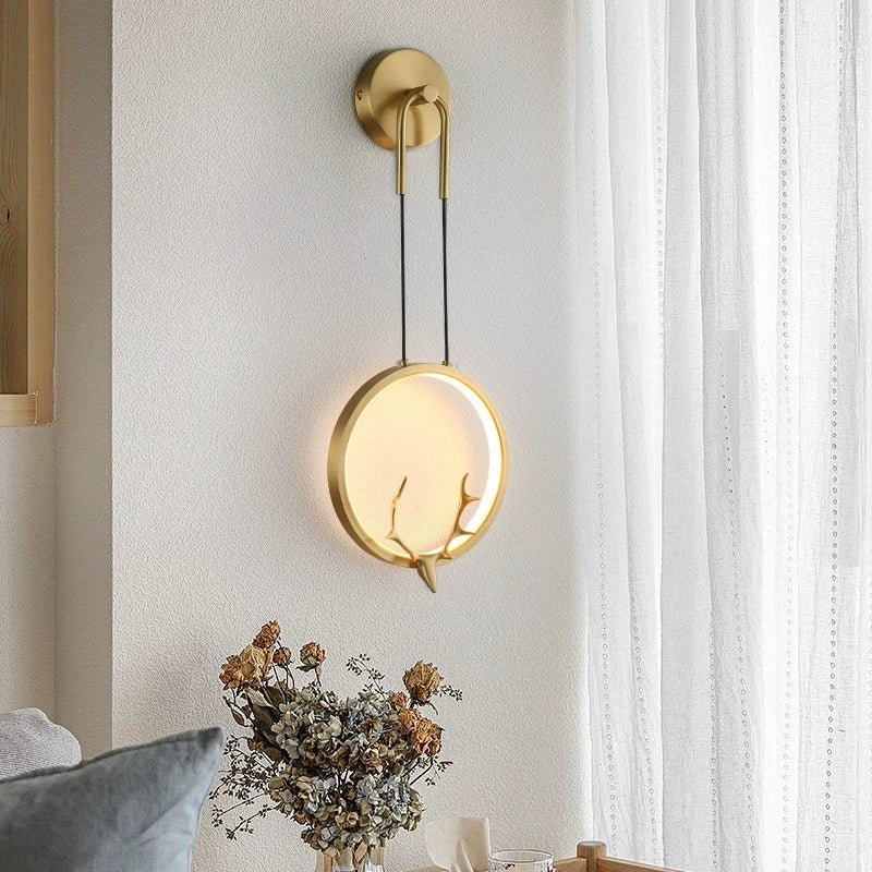 Artistic_Circle_Antler_Wall_Lamp_10