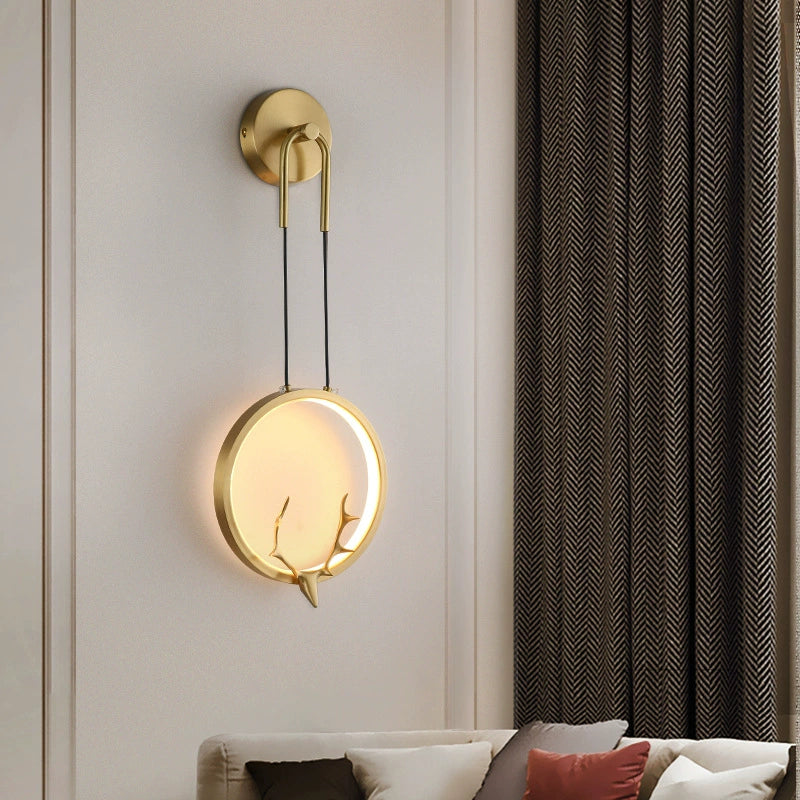 Artistic_Circle_Antler_Wall_Lamp_8