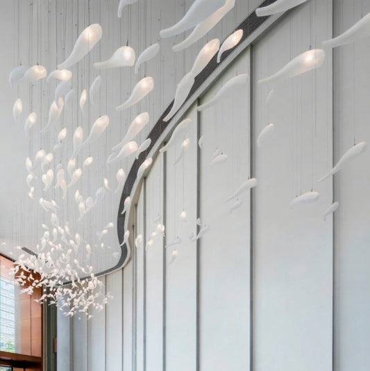 Image Artistic  Fish Chandelier