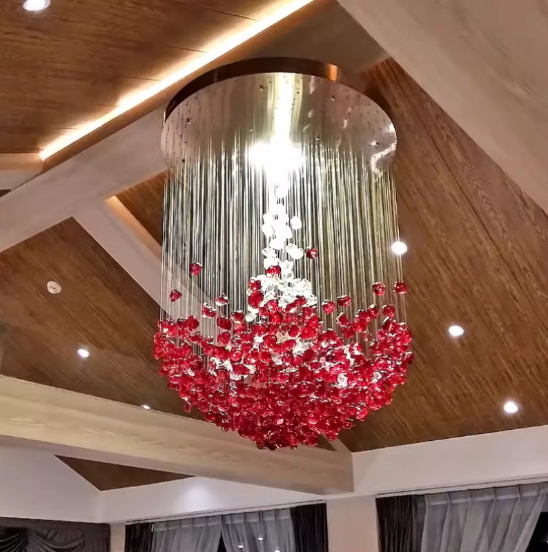 Artistic_Glass_Stone_Chandelier_03