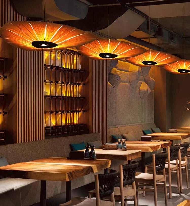 Asian Umbrella Ceiling Light 2