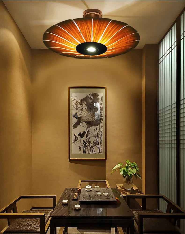 Asian Umbrella Ceiling Light 20