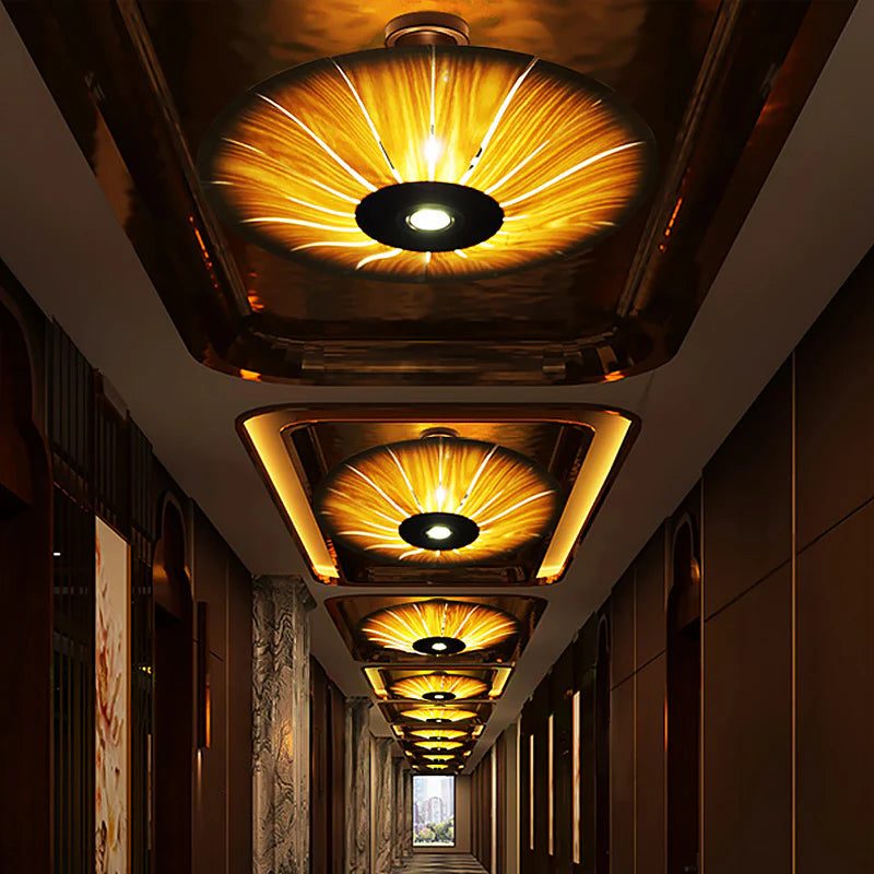 Asian Umbrella Ceiling Light 6
