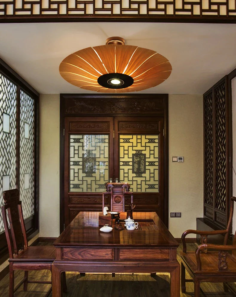 Asian Umbrella Ceiling Light 9