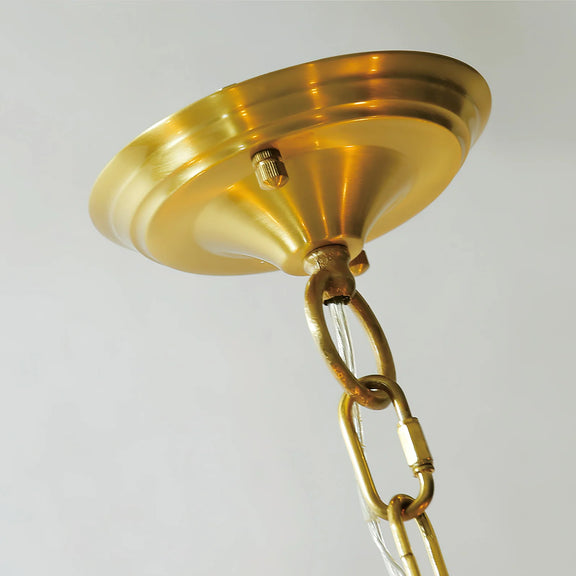 Black Brass Chandelier 10