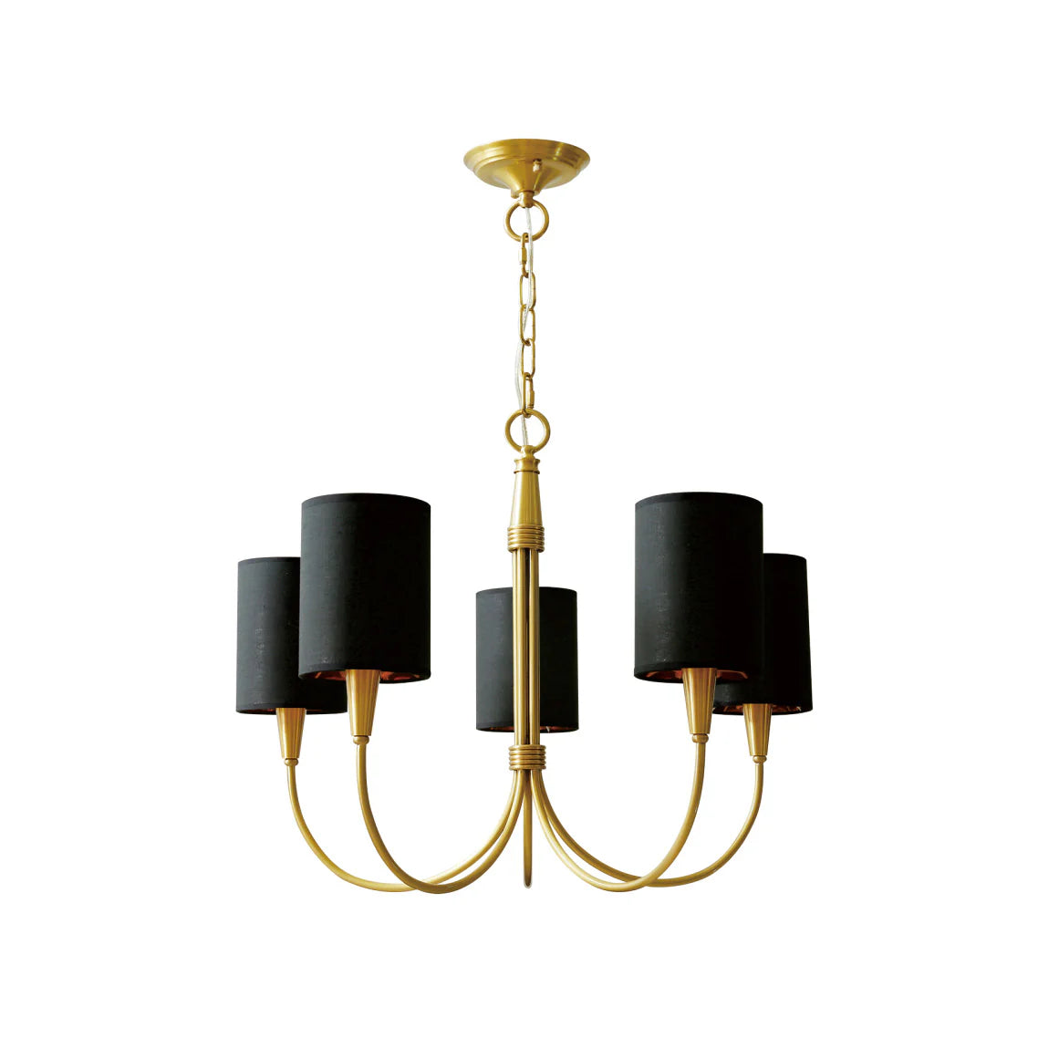 Black Brass Chandelier 7