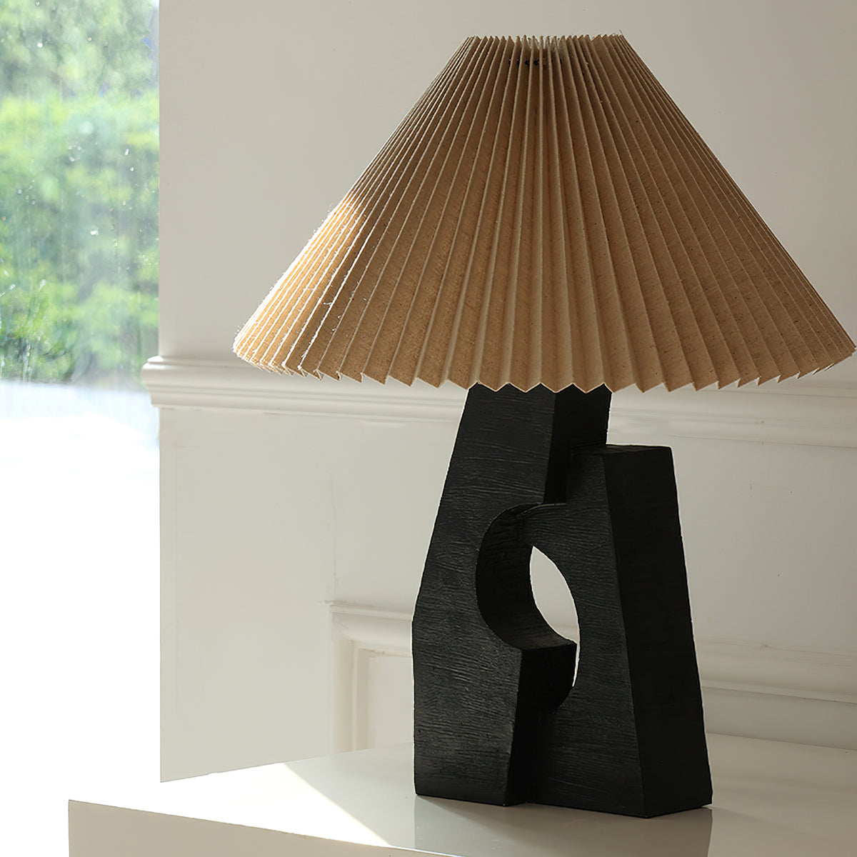 Black_Lattice_Pleat_Table_Lamp_5
