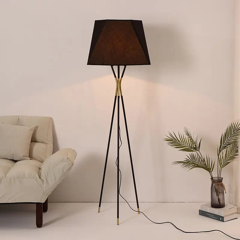 Black Triangle Floor Lamp 2