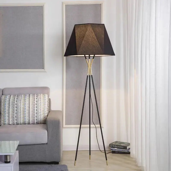 Black Triangle Floor Lamp 3