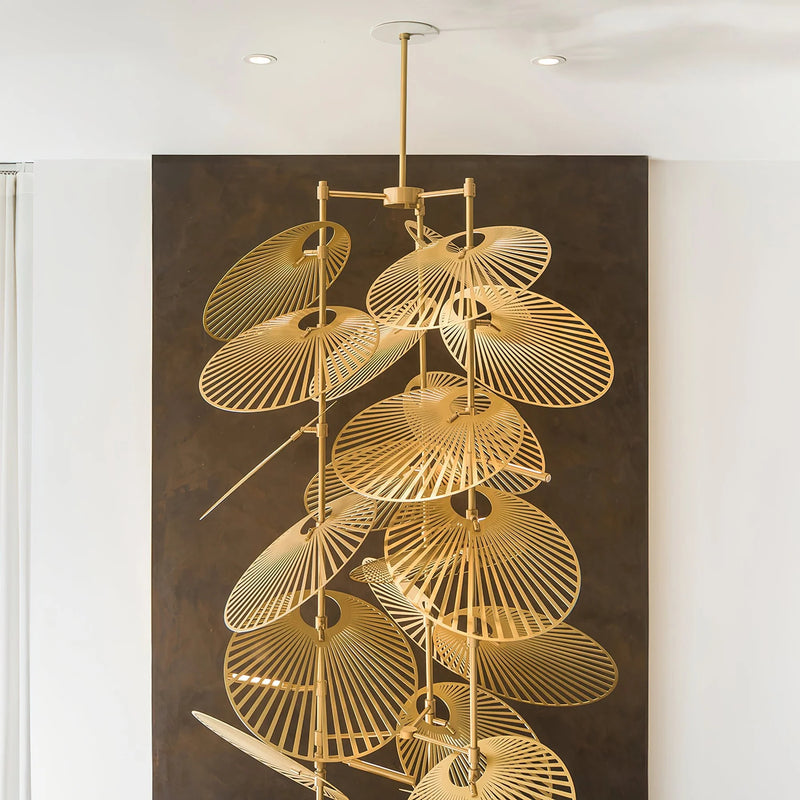 Cattail_Leaf_Chandelier_1