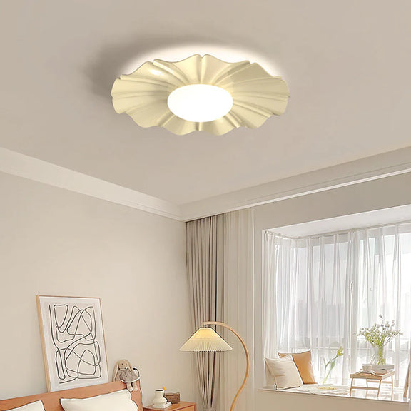 Cream_Lotus_Leaf_Ceiling_Lamp_1