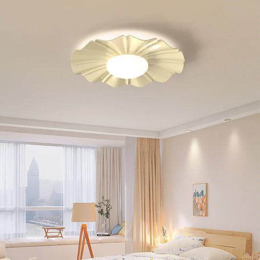 Cream_Lotus_Leaf_Ceiling_Lamp_2