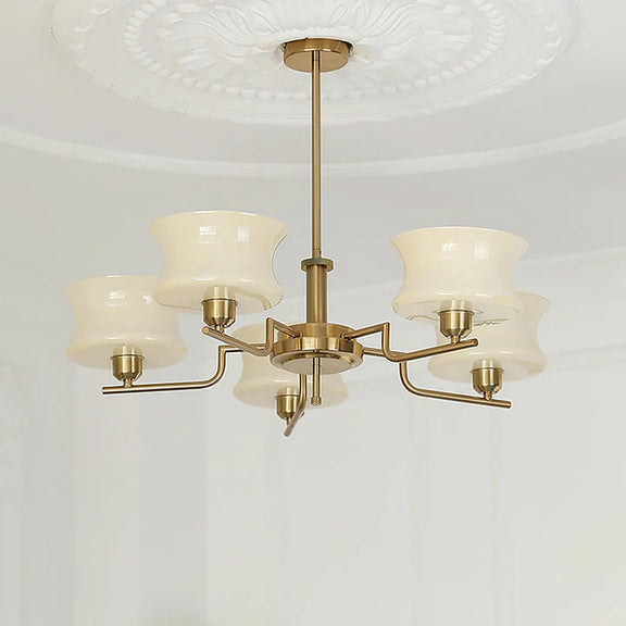 Cream_Metal_Glass_Chandelier_0