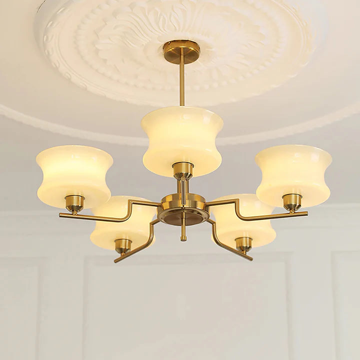 Cream_Metal_Glass_Chandelier_7