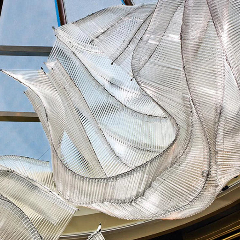 Customized_Glass_Ribbons_Chandelier_09