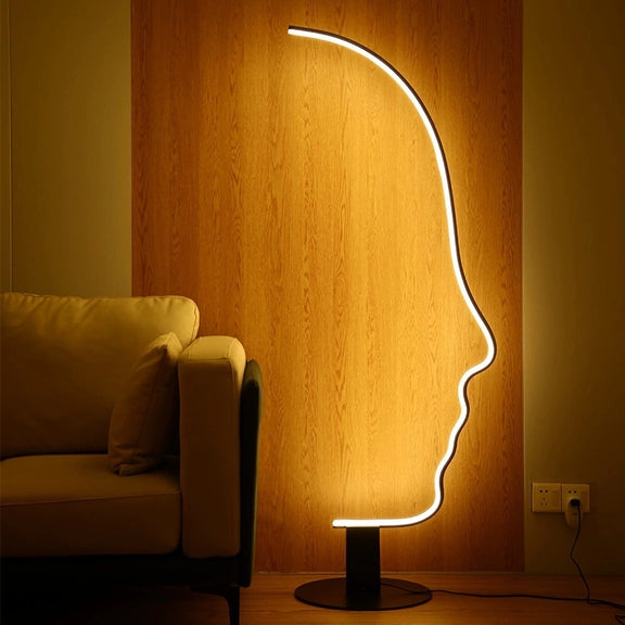 Face Contour Floor Lamp 1