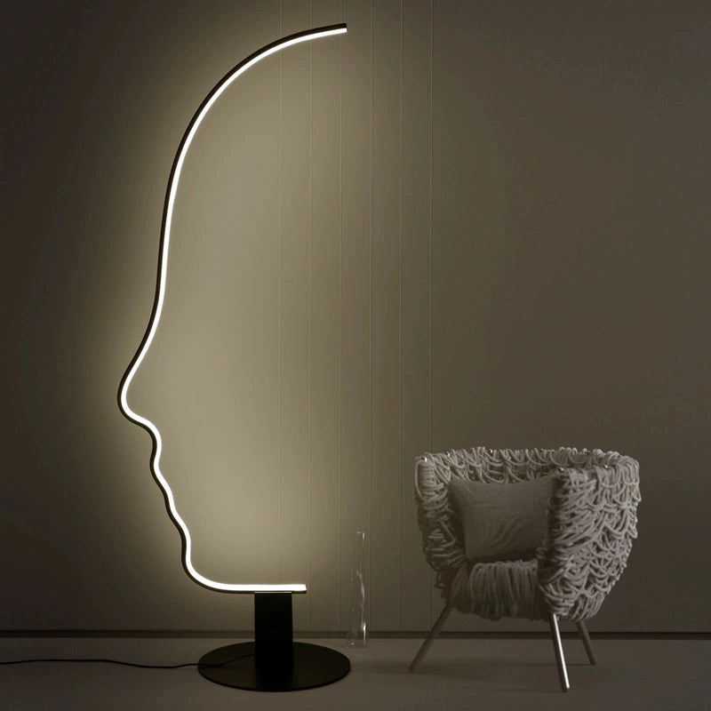 Face Contour Floor Lamp 3