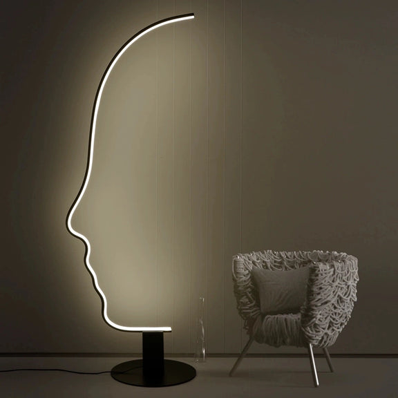 Face Contour Floor Lamp 3