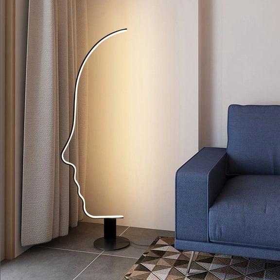 Face Contour Floor Lamp 4