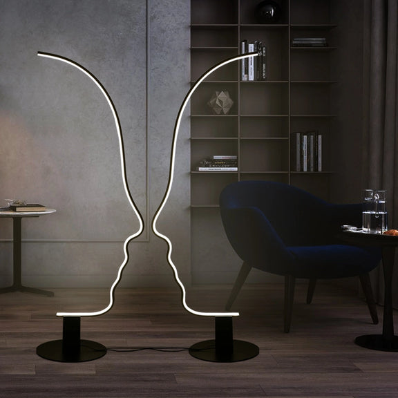 Face Contour Floor Lamp 5