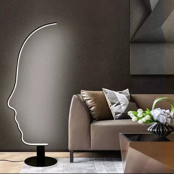 Face Contour Floor Lamp 7