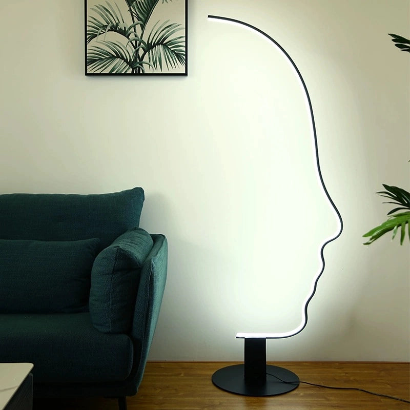 Face Contour Floor Lamp 9