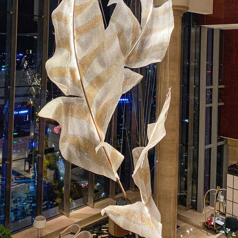 Falling_Leaves_Glass_Chandelier_6