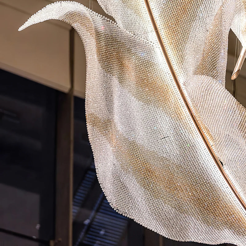 Falling_Leaves_Glass_Chandelier_9