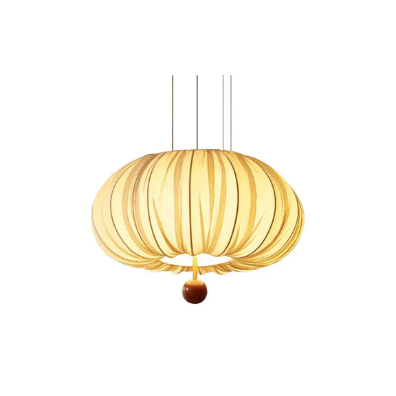 French_Pleated_Fabric_Pendant_Light_10