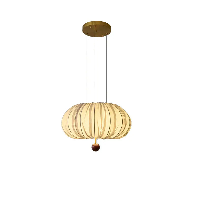 French_Pleated_Fabric_Pendant_Light_8