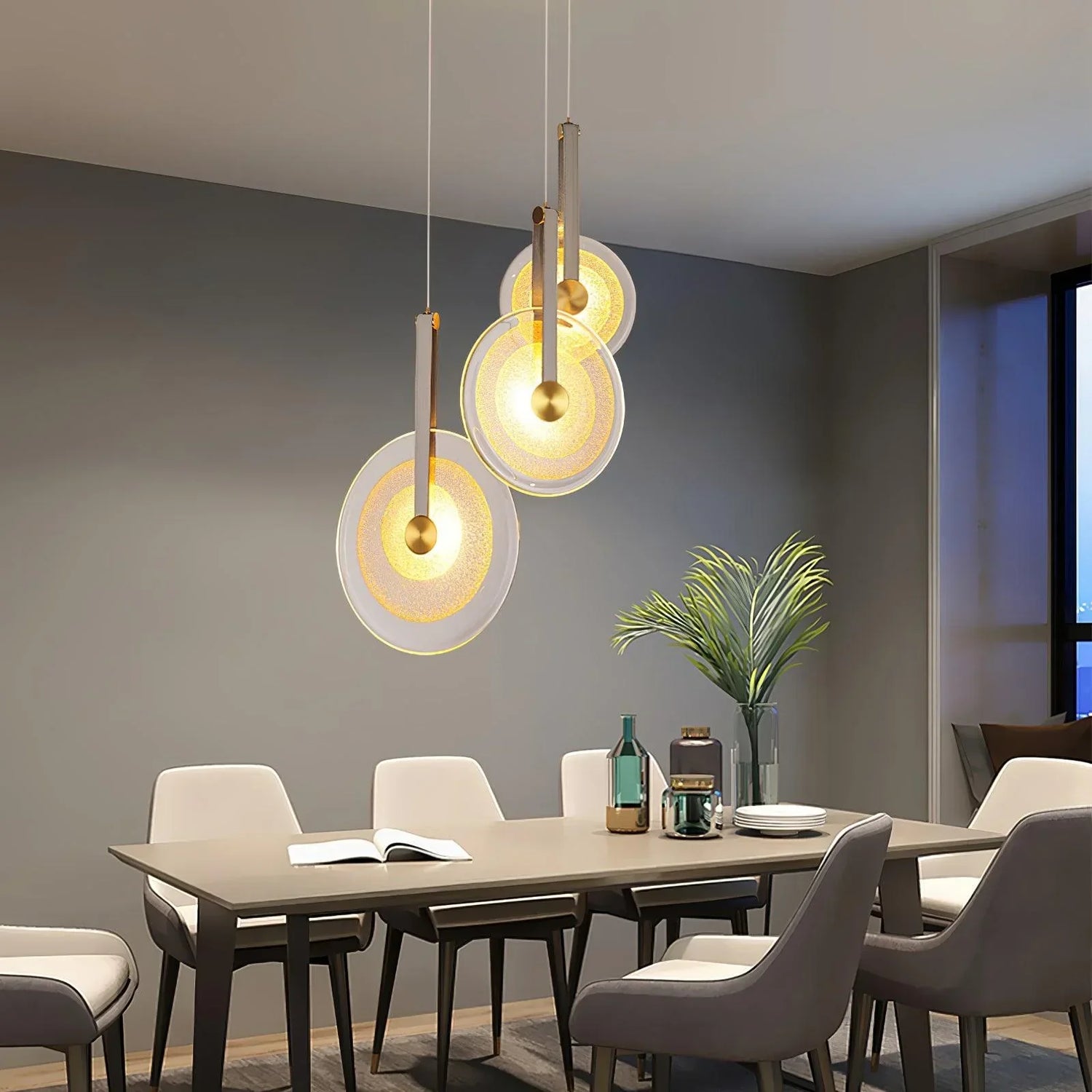 Frosted_Gold_Disc_Pendant_Light_3
