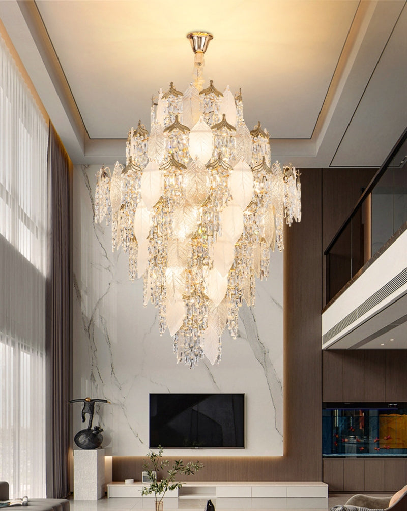 Frosted_Leaf_Chandelier_10