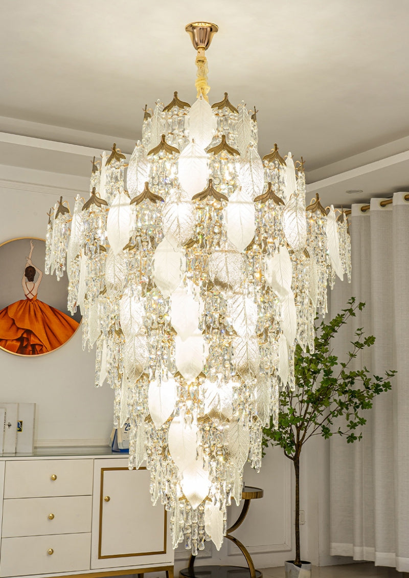 Frosted_Leaf_Chandelier_14