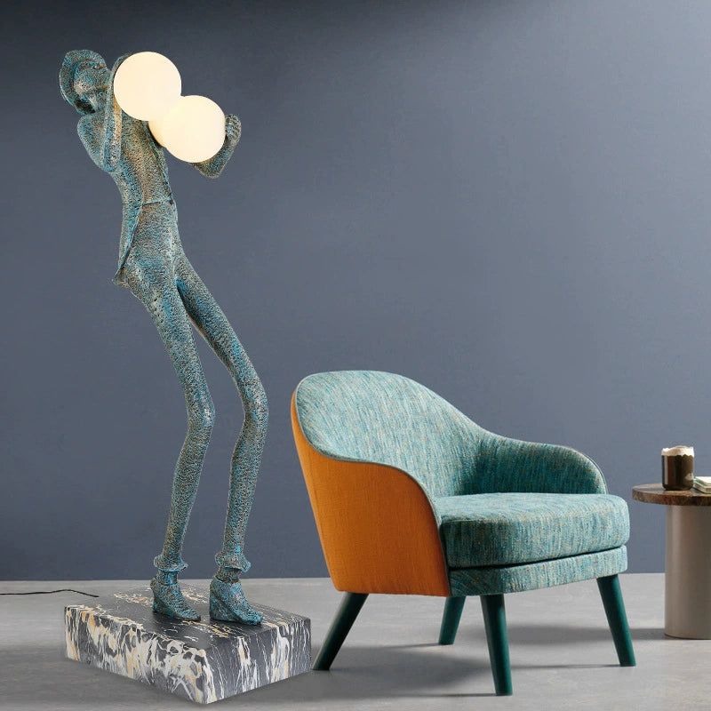 Gentleman Sculpture Floor Lamp 1