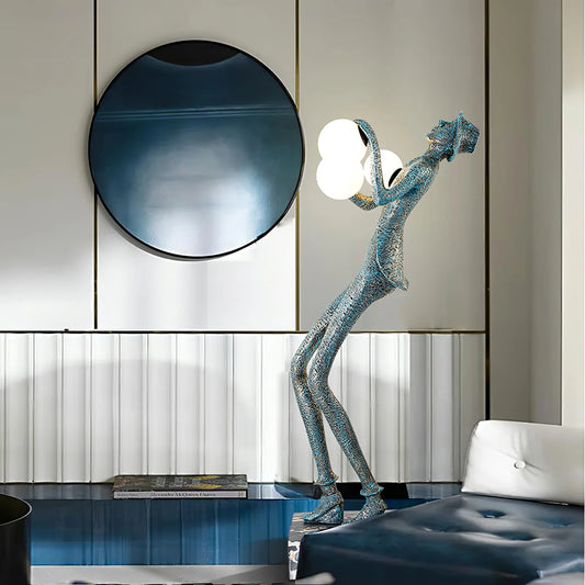 Gentleman Sculpture Floor Lamp 4