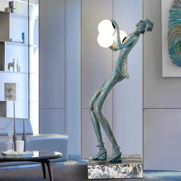 Gentleman Sculpture Floor Lamp 6