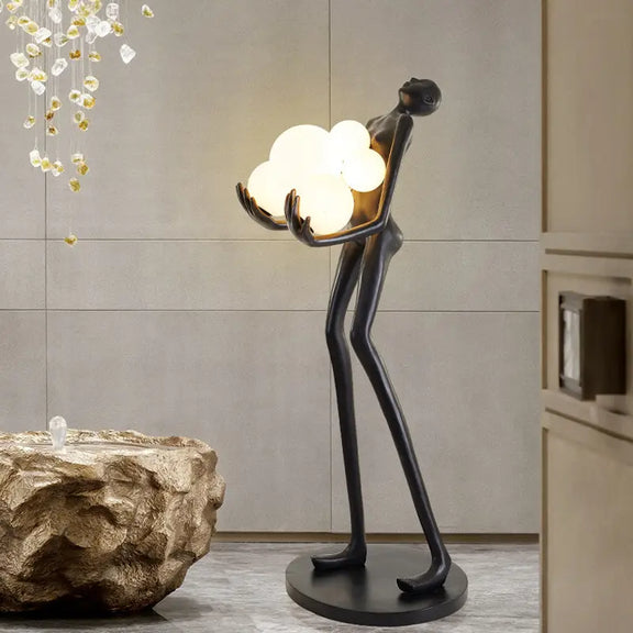 Holding Ball Floor Lamp 2