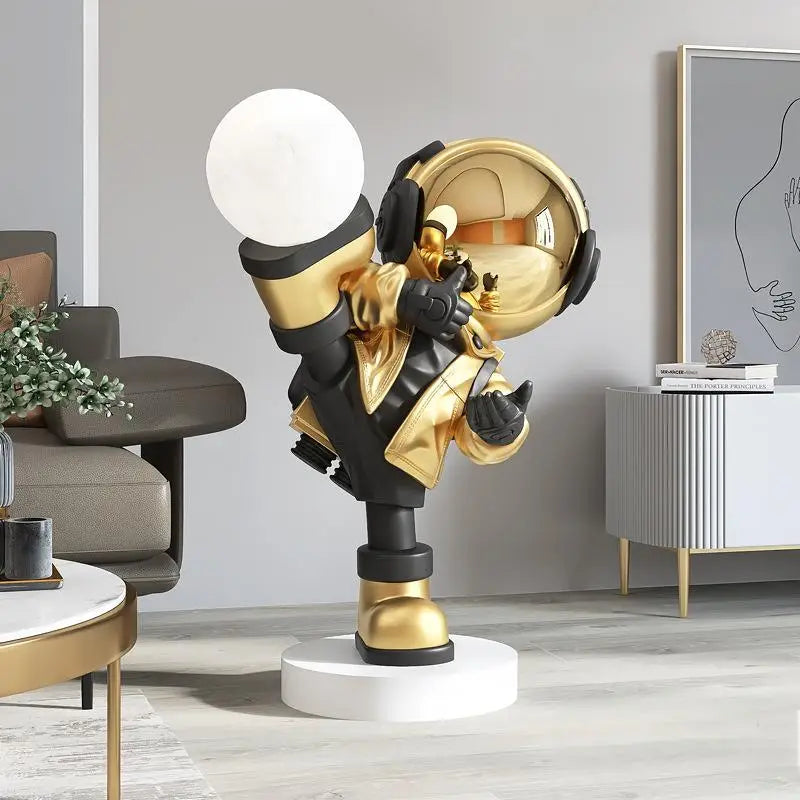 Kicking Astronaut Floor Lamp 4