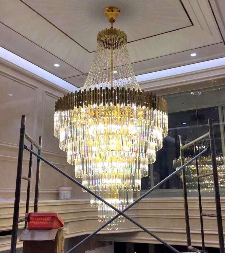 Layered_Golden__Crystal_Chandelier_11