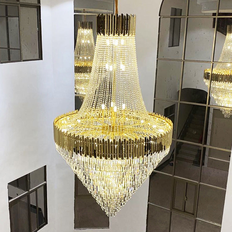 Layered_Golden__Crystal_Chandelier_3
