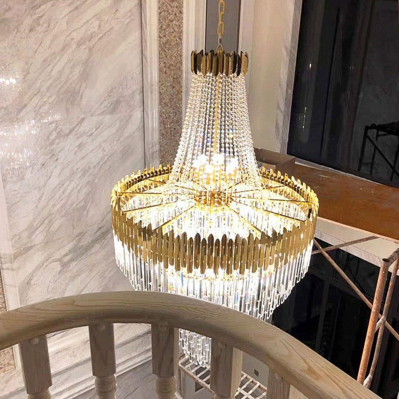 Layered_Golden__Crystal_Chandelier_6