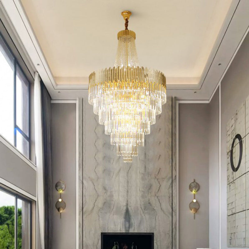 Layered_Golden__Crystal_Chandelier_8